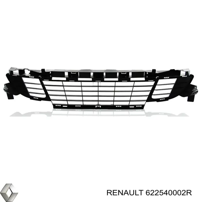 Решетка бампера переднего 622540002R Renault (RVI)