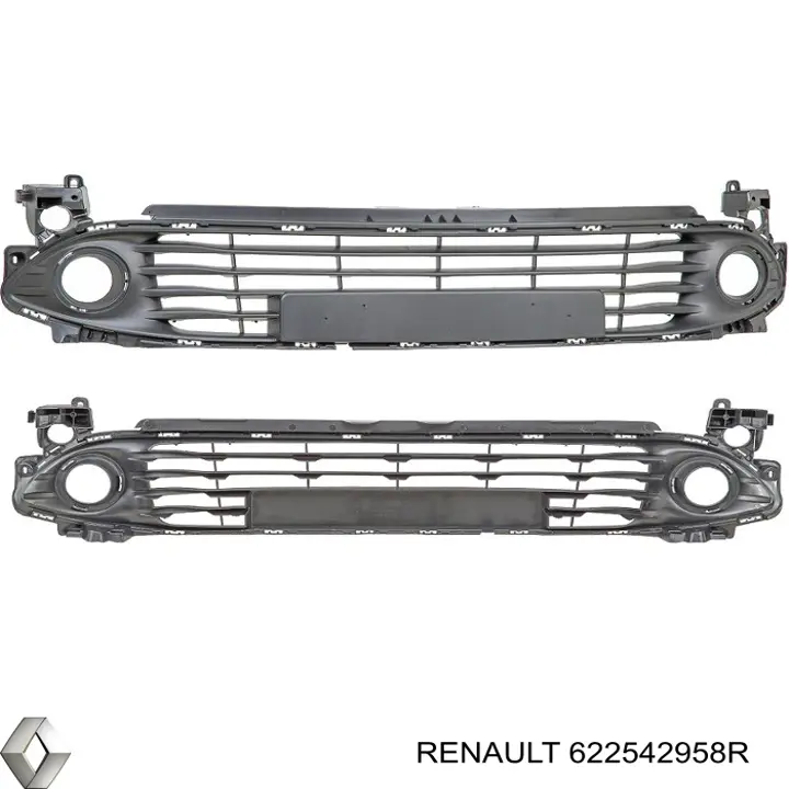 Решетка бампера переднего центральная Renault (RVI) 622542958R цена, от 24.92 USD