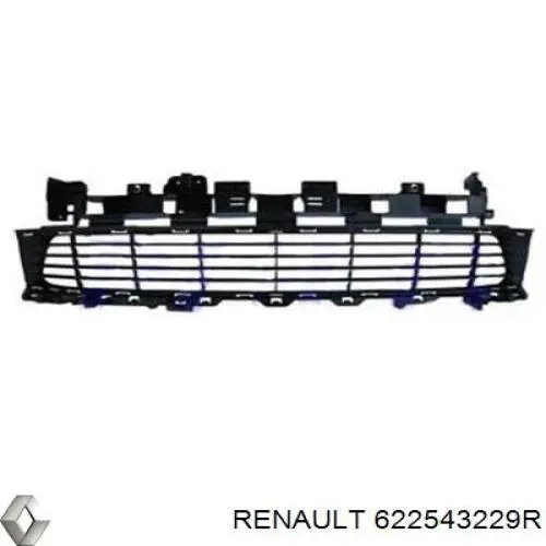 622543229R Renault (RVI) решетка бампера переднего центральная