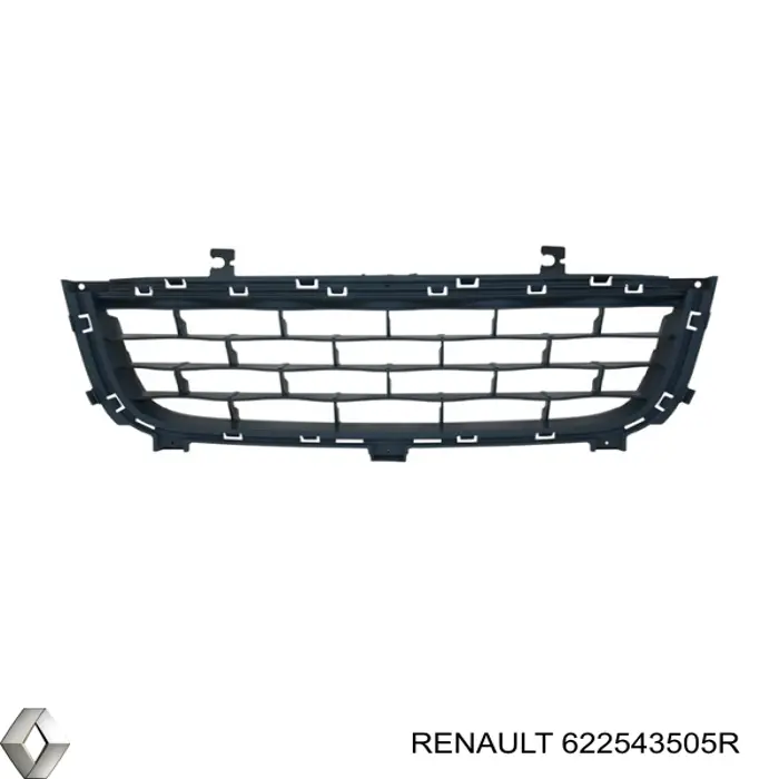 Решетка бампера на Renault Laguna III 