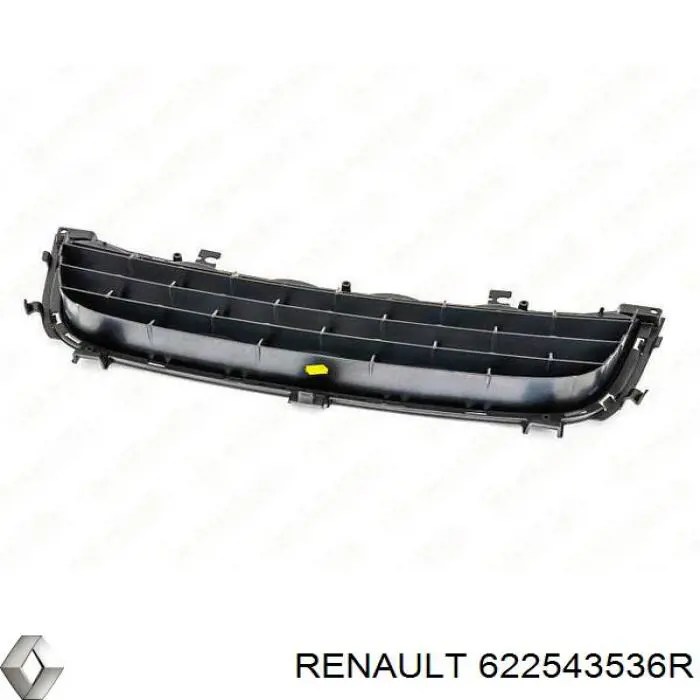 Решетка бампера переднего центральная Renault (RVI) 622543536R цена, от 199.28 USD