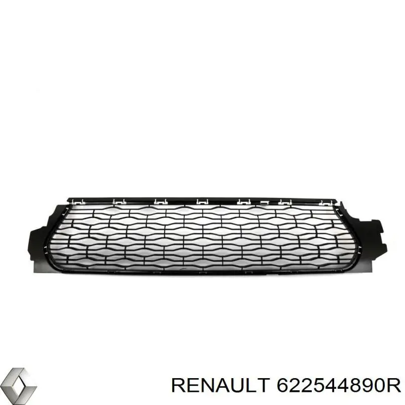 Grelha central do pára-choque dianteiro para Renault DUSTER (HM)