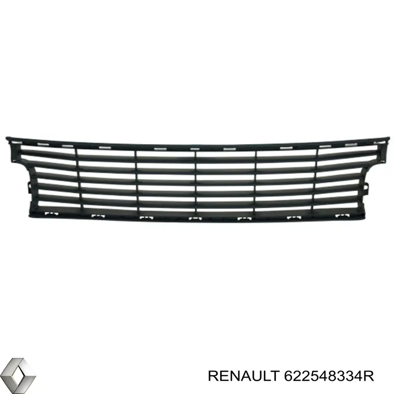 Решетка бампера переднего 622548334R Renault (RVI)