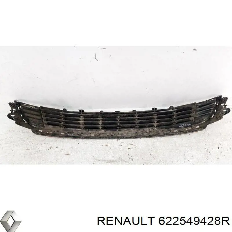 Решетка бампера переднего центральная Renault (RVI) 622549428R цена, от 69.43 USD
