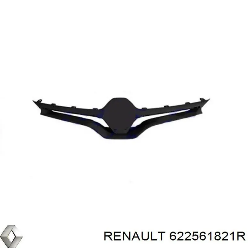 Решетка радиатора на Renault Fluence L3 (Рено Фльюенсе)