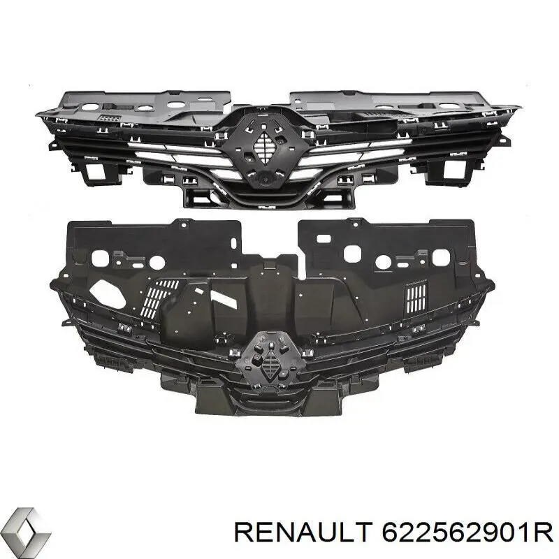622562901R Renault (RVI) Решетка радиатора