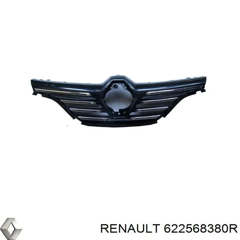  Решетка радиатора Renault Megane 4