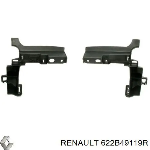 622B49119R Renault (RVI) Кронштейн бампера переднего