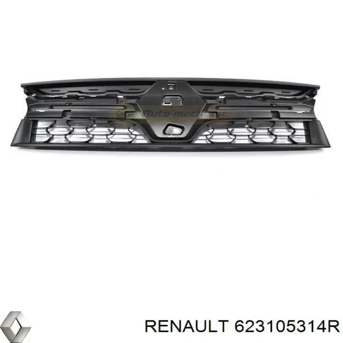 Купить 623105314R Renault (RVI) Решетка радиатора