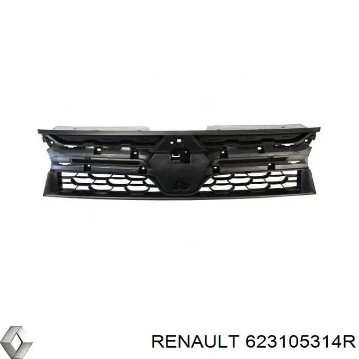 Облицовка радиатора Renault (RVI) 623105314R цена, от 88.16 USD