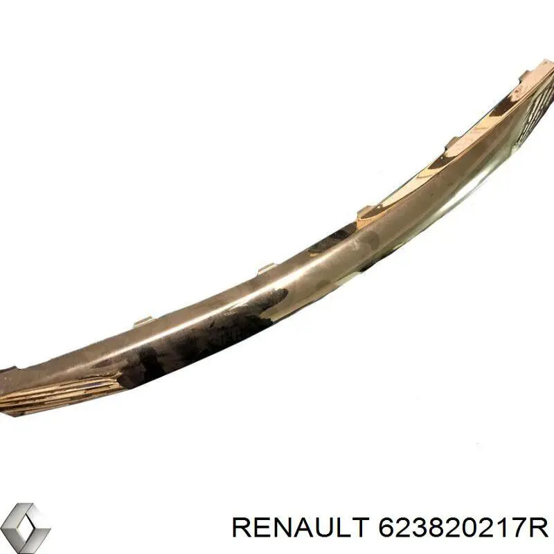 Купить 623820217R Renault (RVI) Молдинг решетки радиатора верхний