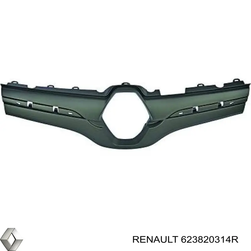 Молдинг решетки радиатора Renault (RVI) 623820314R цена, от 72.39 USD