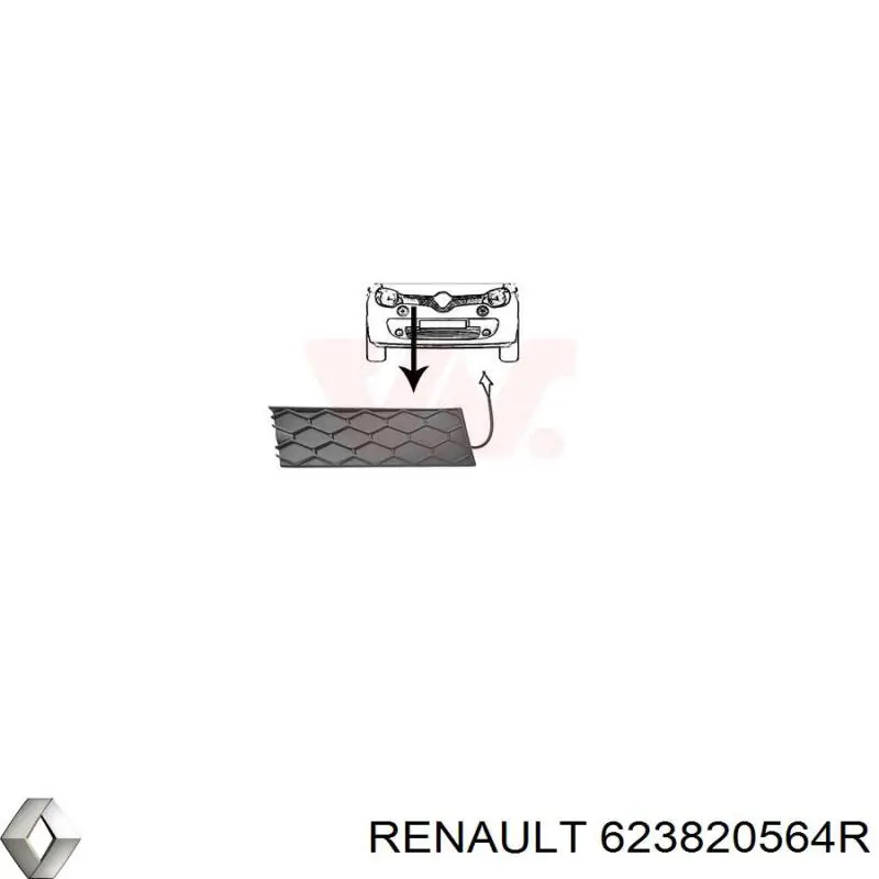  Renault (RVI) 623820564R цена, от 62.45 USD