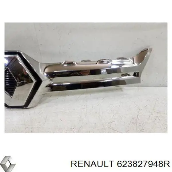 Placa sobreposta (carcaça) de grelha do radiador para Renault DUSTER (HS)