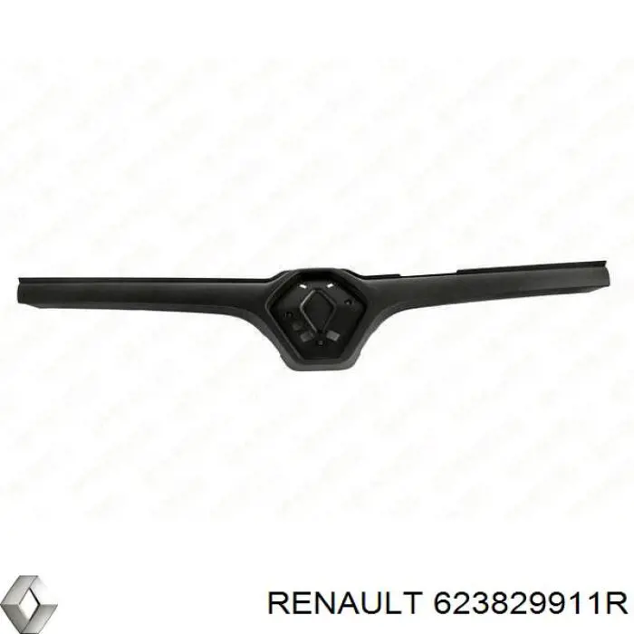 Молдинг решетки радиатора на Renault Kangoo II 
