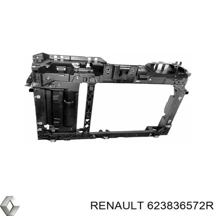 Купить 623836572R Renault (RVI) Молдинг решетки радиатора верхний