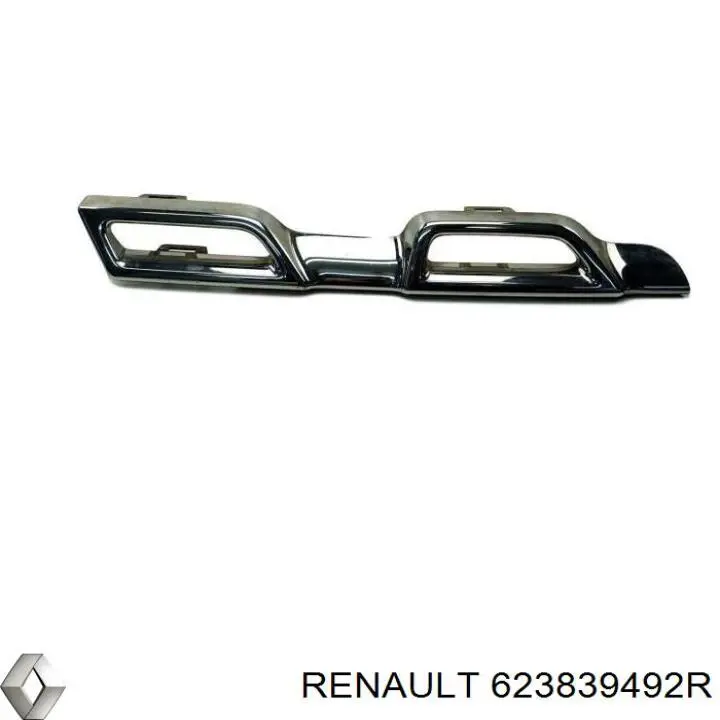 Накладка решетки радиатора правая RENAULT 623839492R