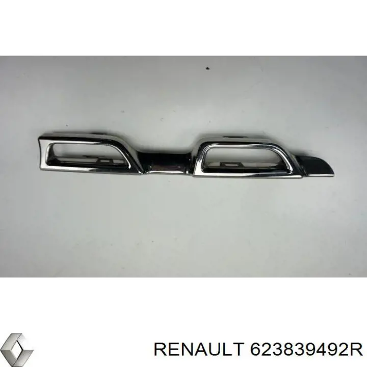 Накладка решетки радиатора правая Renault (RVI) 623839492R цена, от 8.35 USD