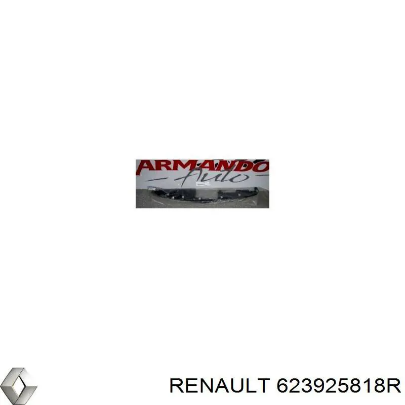 Кронштейн решетки переднего бампера Renault (RVI) 623925818R цена, от 34.43 USD