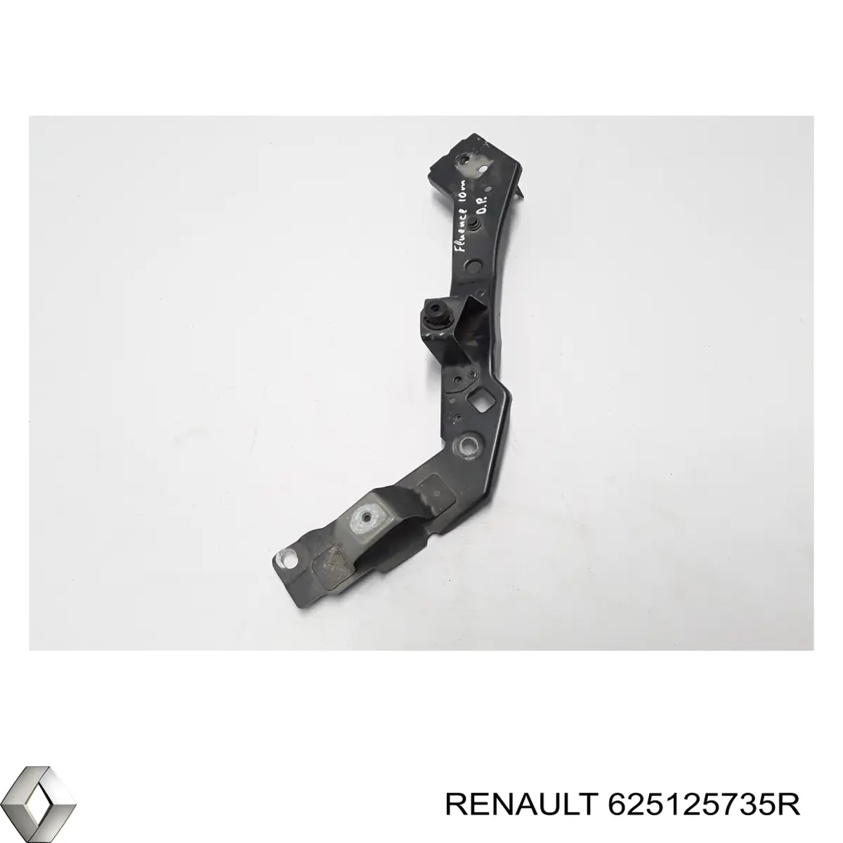 625125735R Renault (RVI) suporte direito do radiador (painel de montagem de fixação das luzes)