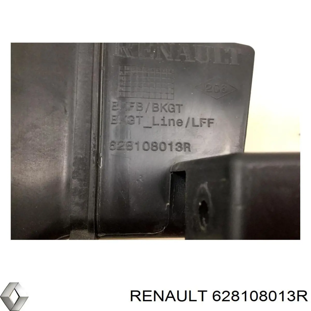 Воздуховод (дефлектор) радиатора правый Renault (RVI) 628108013R цена, от 31.67 USD