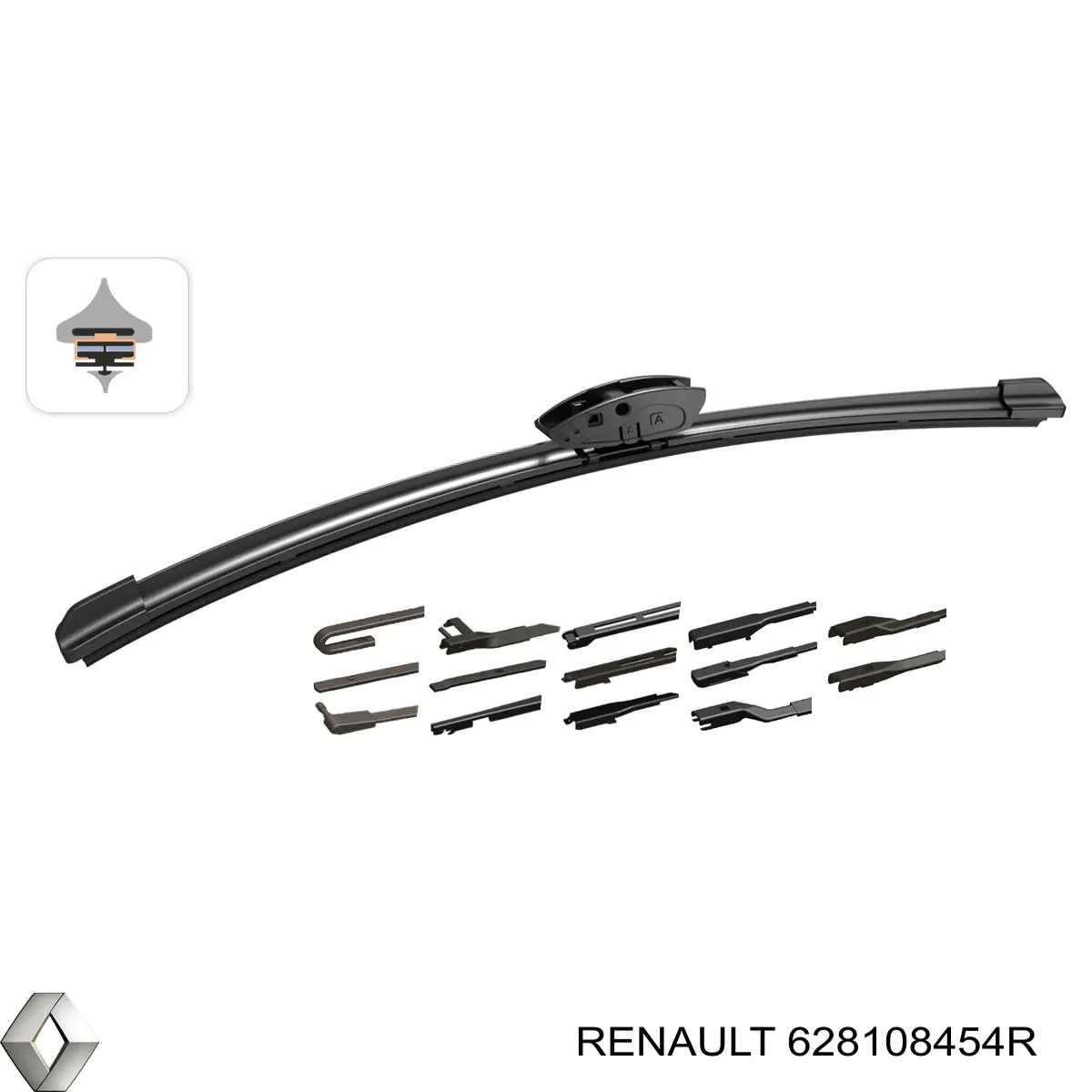 PRN43078ALR Signeda Правая решетка переднего бампера