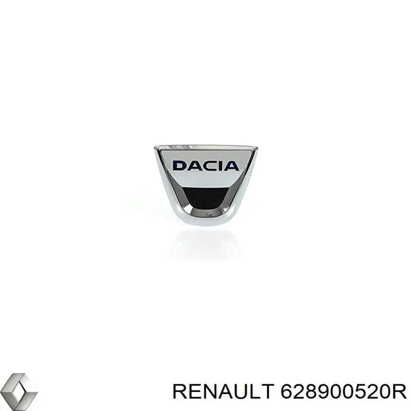 Эмблема решетки радиатора на Dacia Logan US