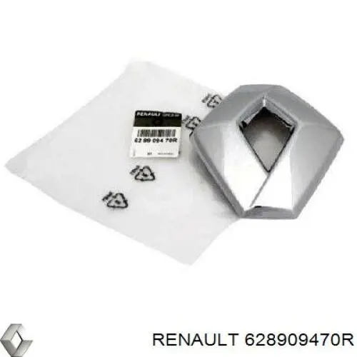 Эмблема решетки радиатора на Renault SANDERO II STEPWAY 