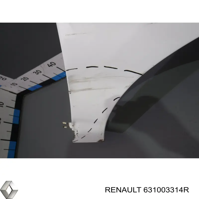 Крыло переднее на Renault Sandero 2 (Рено САНДЕРО)