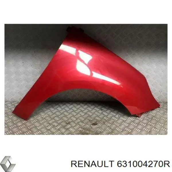 631004270R Renault (RVI) pára-lama dianteiro direito