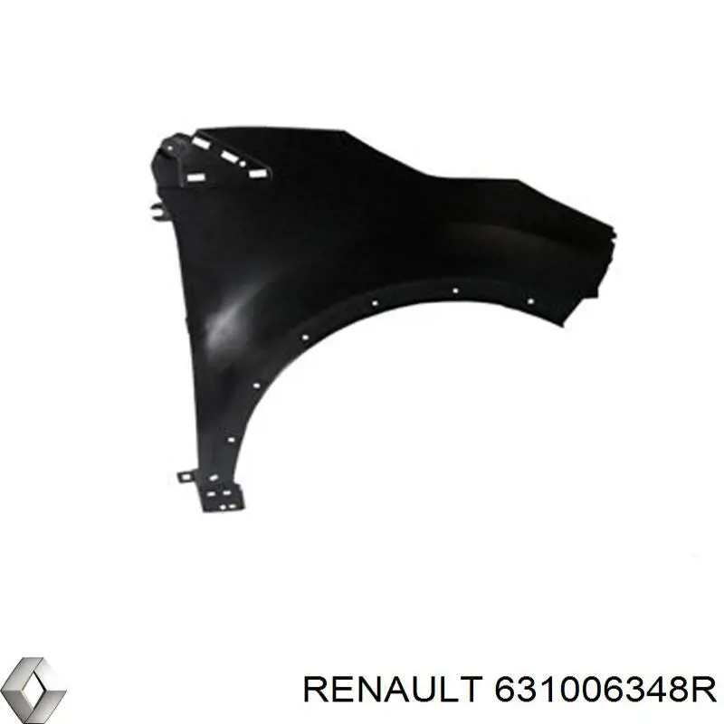 631006348R Renault (RVI) Переднее правое крыло