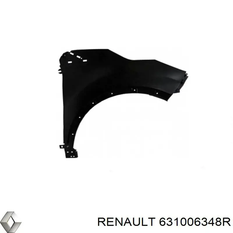 Боковая часть передняя правая Renault (RVI) 631006348R цена, от 36.61 USD