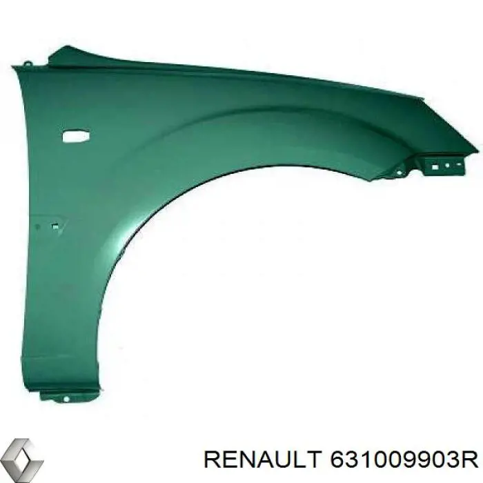 Боковая часть передняя правая Renault (RVI) 631009903R цена, от 100.82 USD