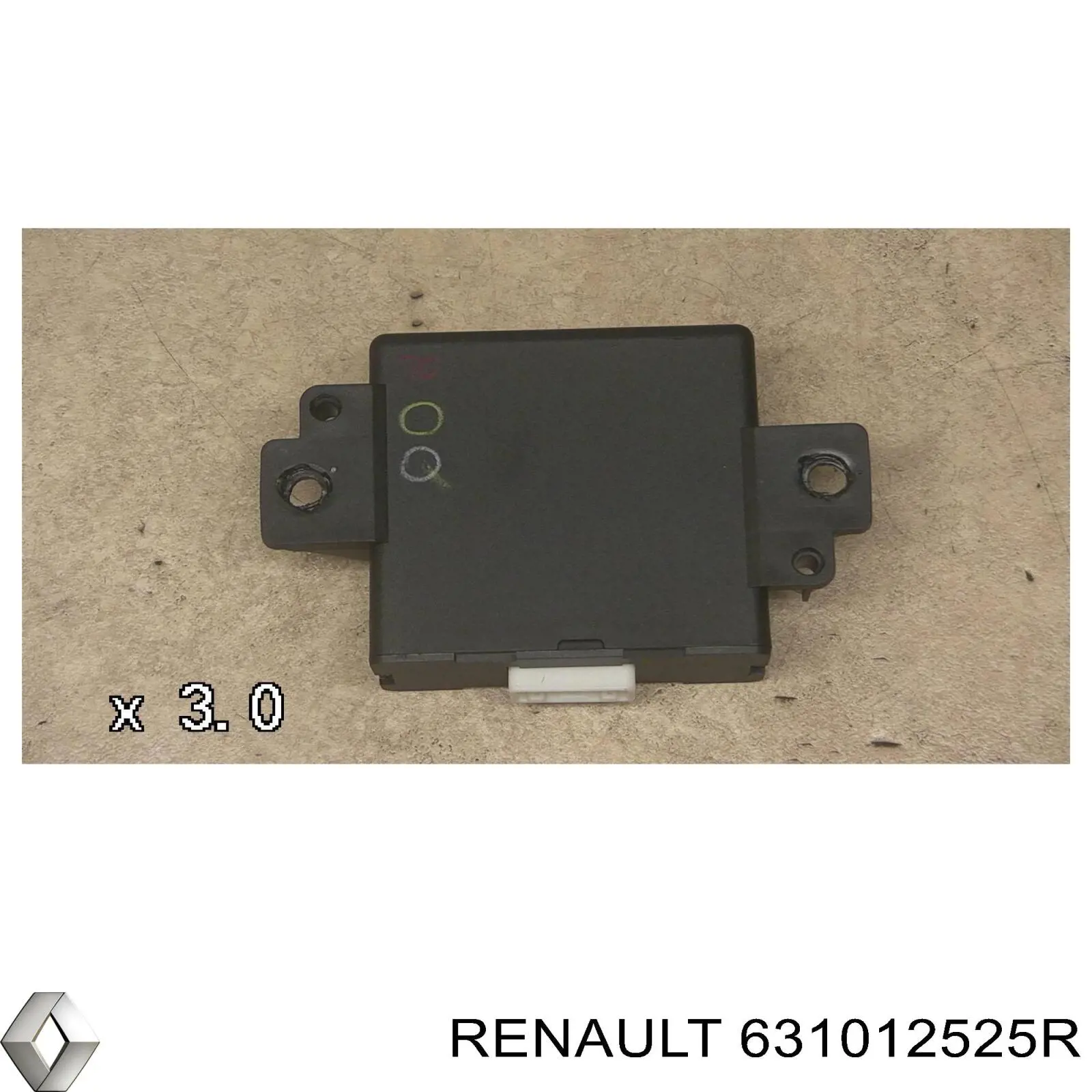 Крыло переднее левое 631012525R Renault (RVI)