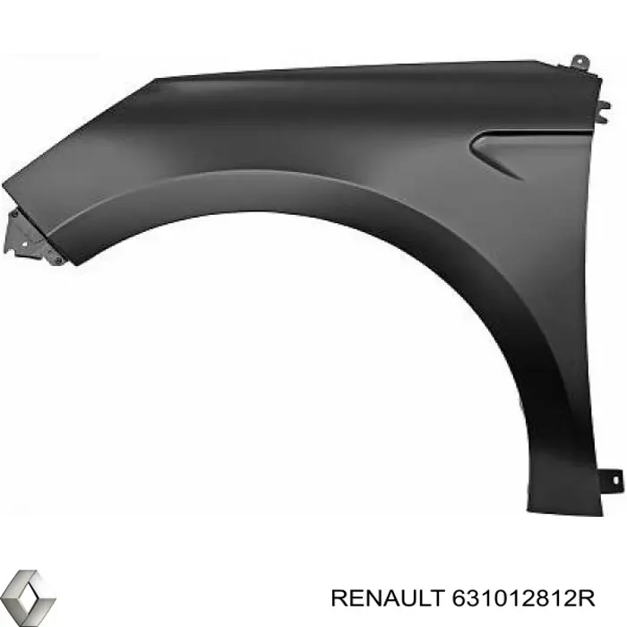 Pára-lama dianteiro esquerdo para Renault Clio V B7