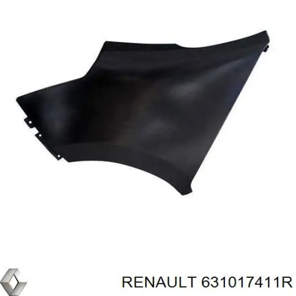 631017411R Renault (RVI) pára-lama dianteiro esquerdo