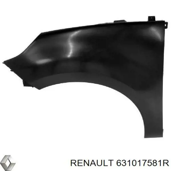 631017581R Renault (RVI) pára-lama dianteiro esquerdo