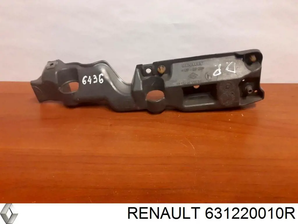631223715R Renault (RVI) consola superior de fixação do pára-lama dianteiro direito