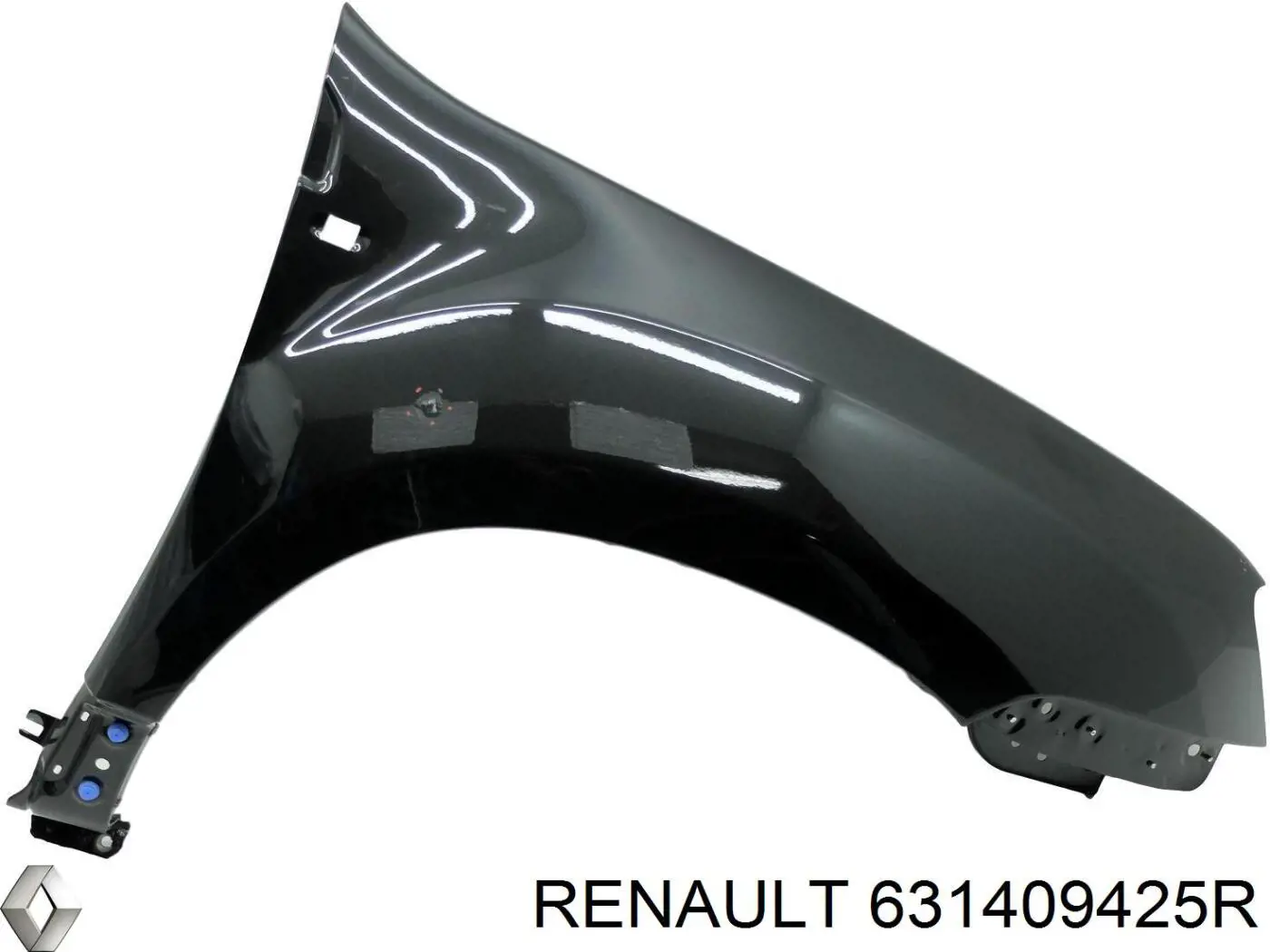 Кронштейн крепления крыла  переднего правого верхний Renault (RVI) 631409425R цена, от 27.73 USD