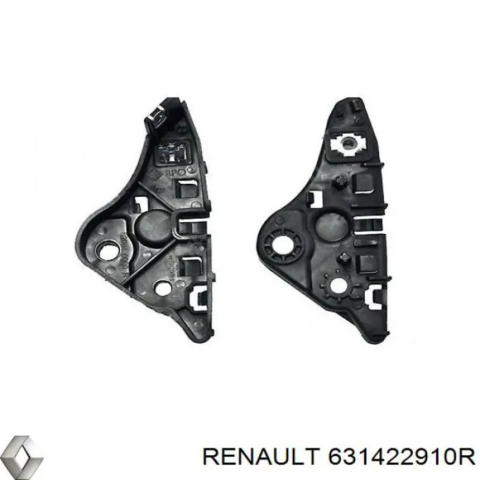 Кронштейн бампера переднего внешний правый Renault (RVI) 631422910R цена, от 5.38 USD