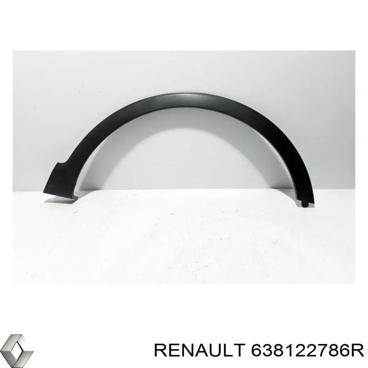 Расширитель (накладка) арки переднего крыла правый 638122786R Renault (RVI)