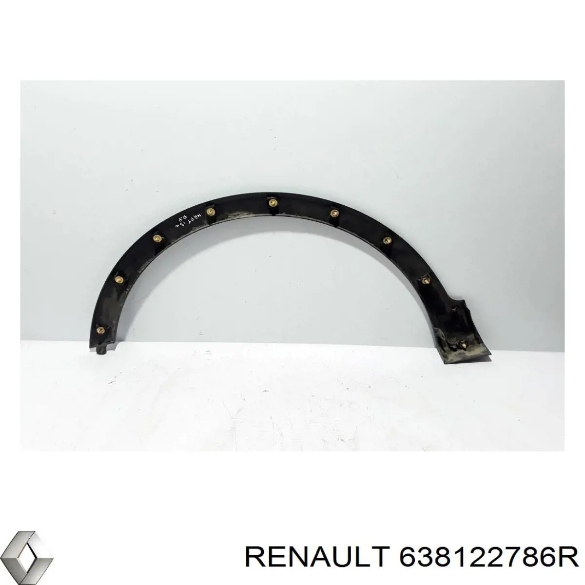 Молдинг арки крыла переднего, правый Renault (RVI) 638122786R цена, от 174.84 USD