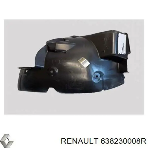 Подкрылок крыла переднего левый задний Renault (RVI) 638230008R цена, от 19.00 USD