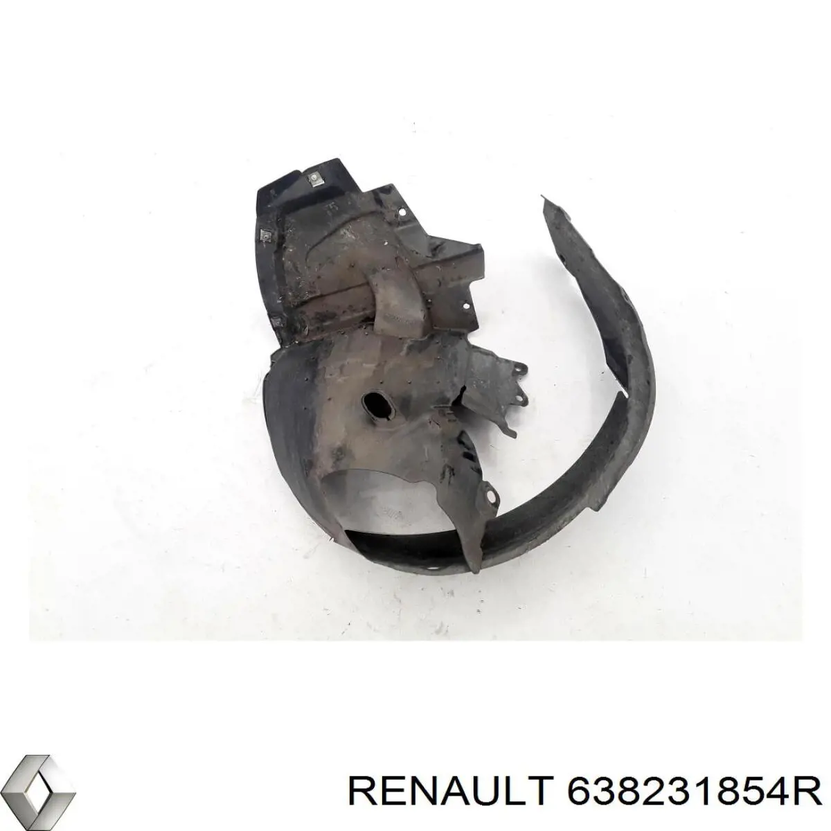 Подкрылок передний левый 638231854R Renault (RVI)