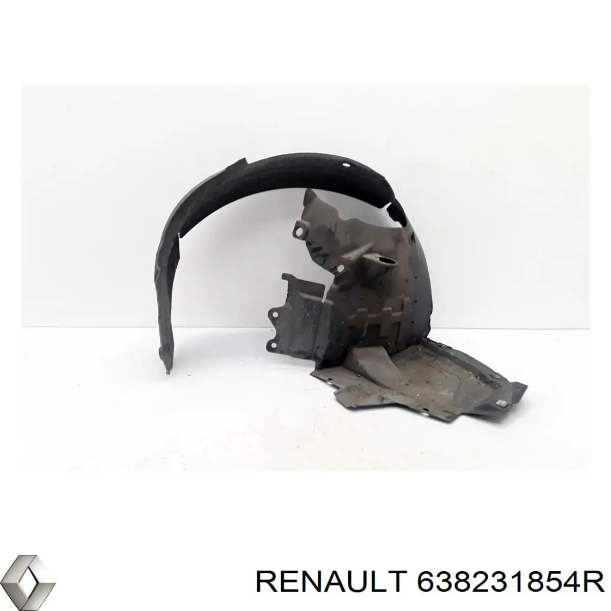 638231854R RENAULT Guardabarros interior izquierdo, aleta delantera original y equivalente
