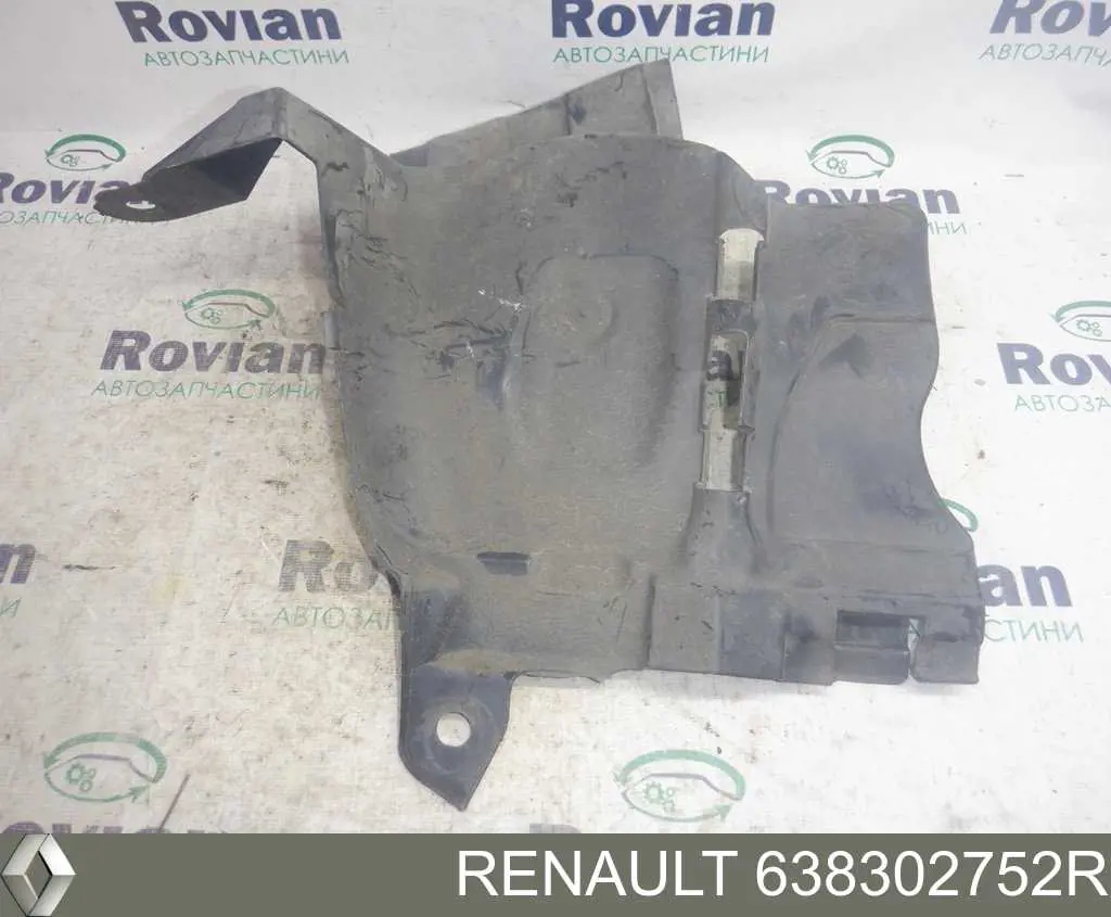 Подкрылок крыла переднего правый передний Renault (RVI) 638302752R цена, от 30.35 USD
