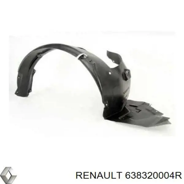 Подкрылок крыла переднего правый Renault (RVI) 638320004R
