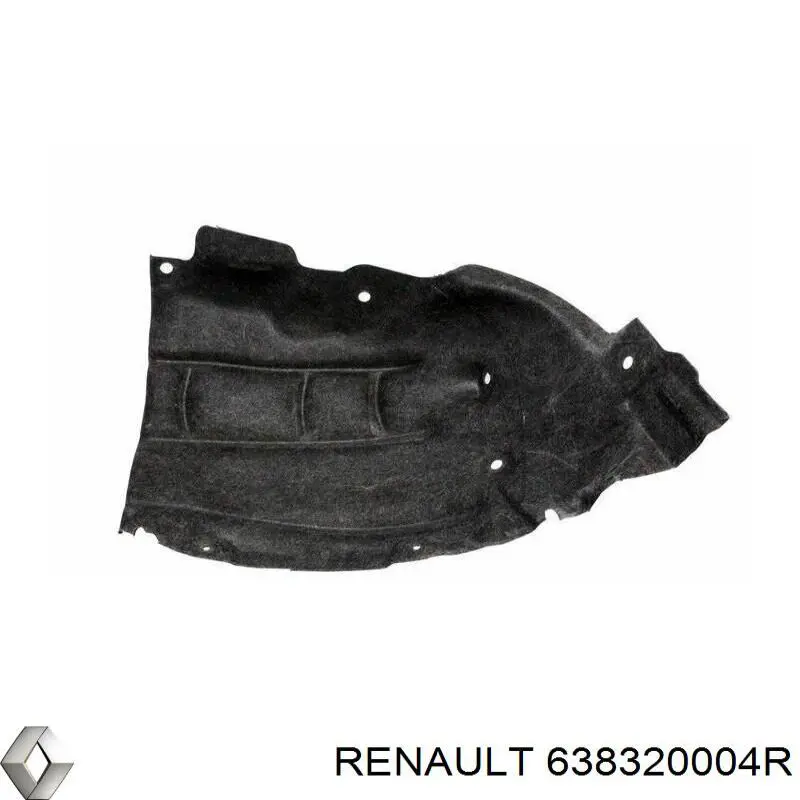 Купить 638320004R Renault (RVI) Подкрылок передний правый