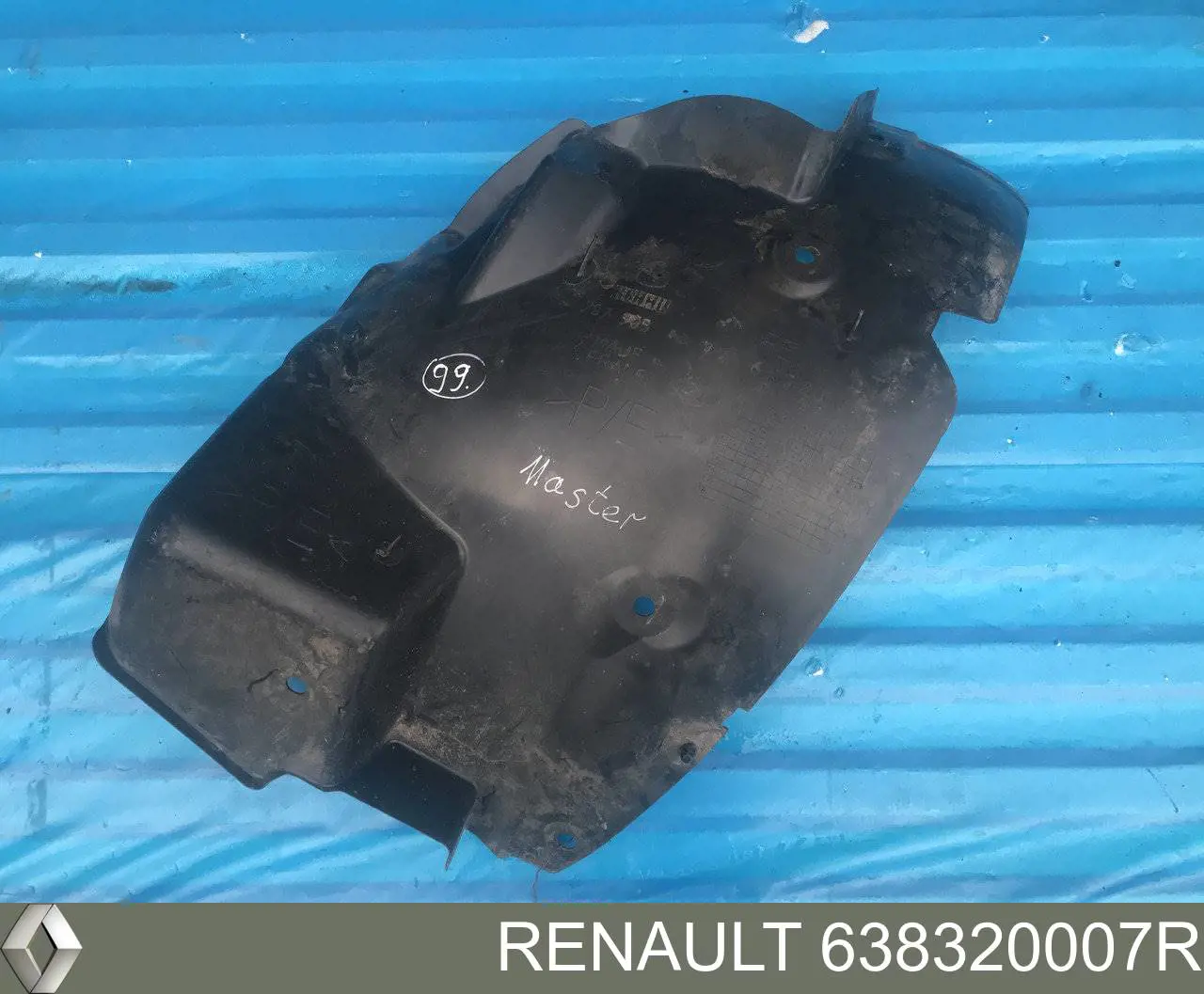 Купить 638320007R Renault (RVI) Подкрылок крыла переднего правый задний