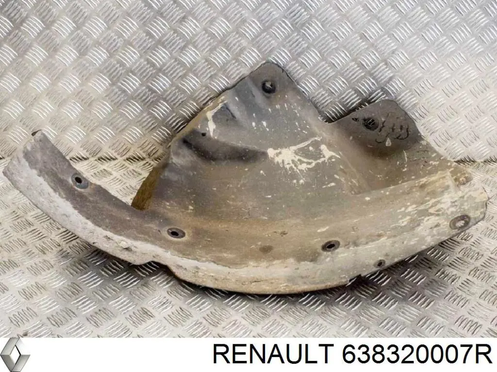 638320007R Renault (RVI) Подкрылок крыла переднего правый задний